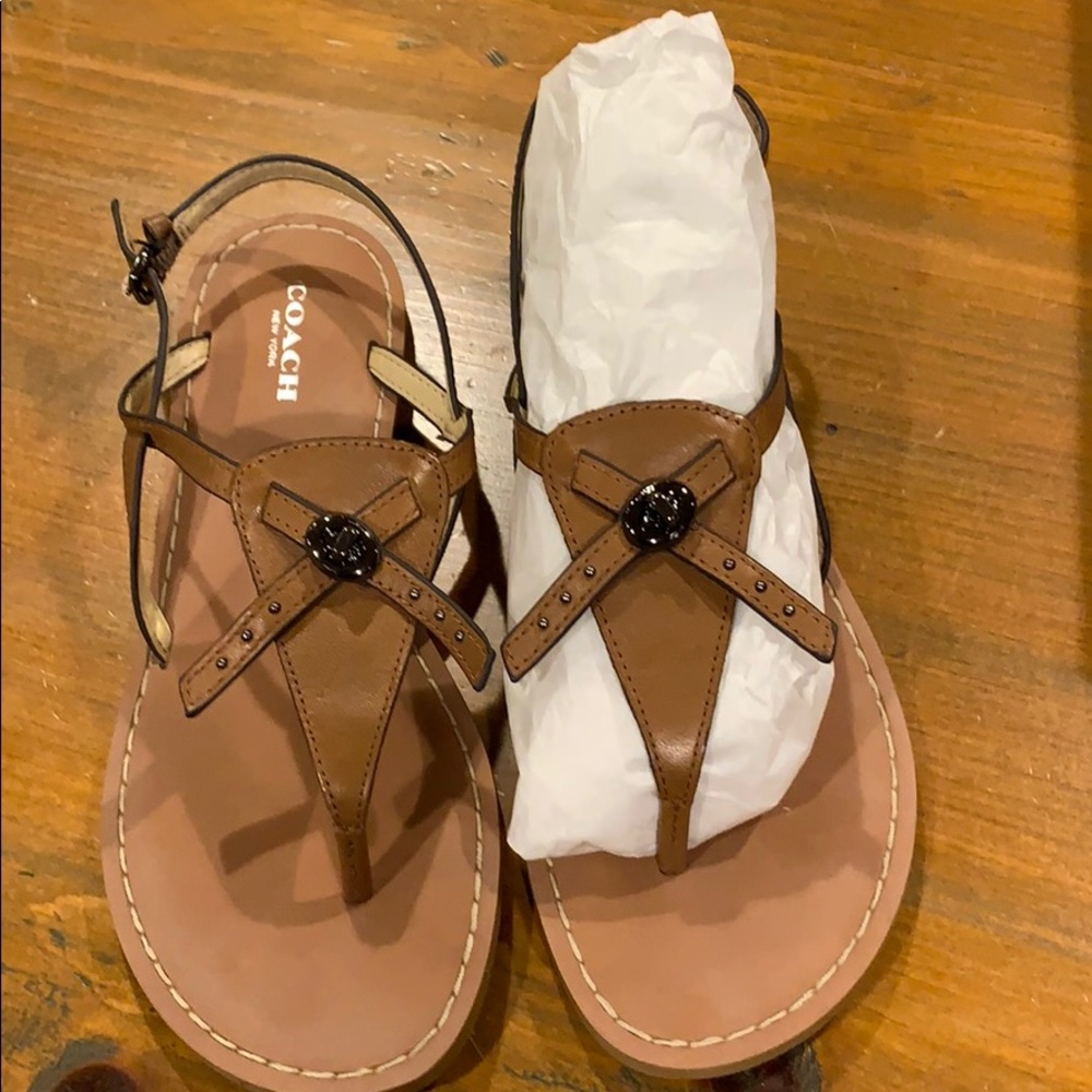 Coach Camara Semi Matte Calf Thong